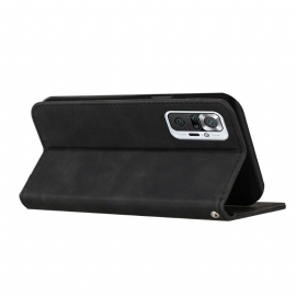 Flipové Pouzdro Na Xiaomi Redmi Note 10 Pro Podnikání Ve Tvaru S