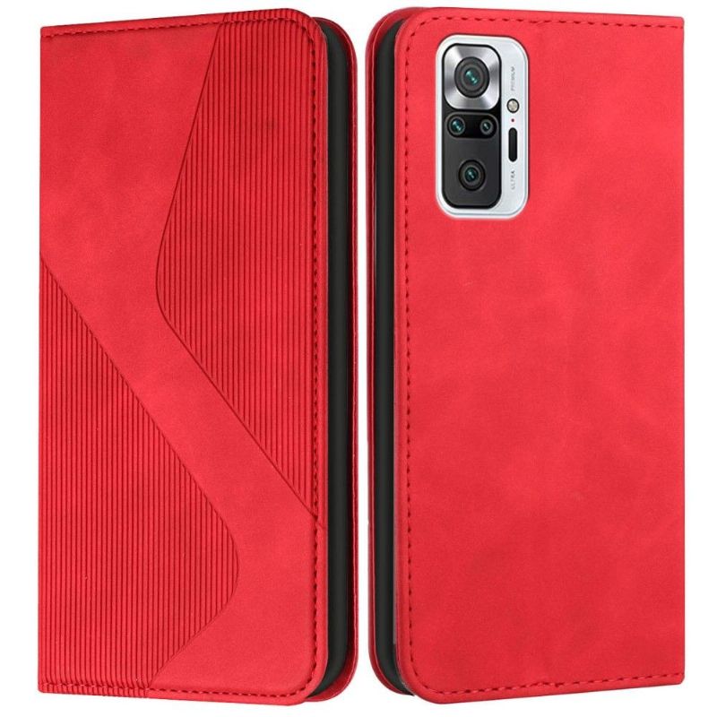 Flipové Pouzdro Na Xiaomi Redmi Note 10 Pro Podnikání Ve Tvaru S