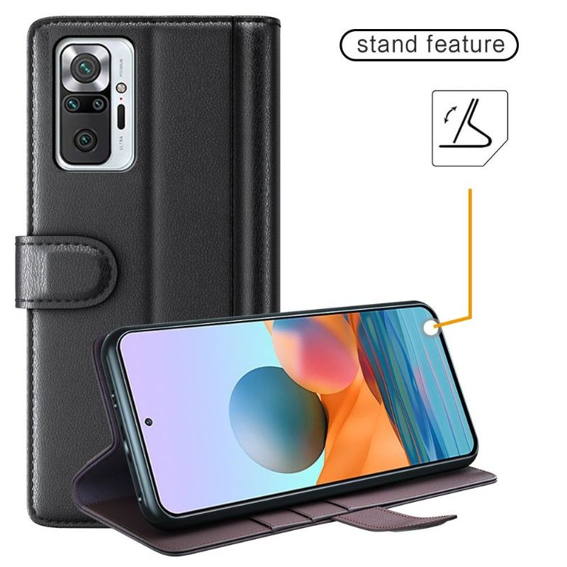 Flipové Pouzdro Na Xiaomi Redmi Note 10 Pro Prémiová Kůže