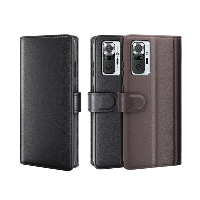 Flipové Pouzdro Na Xiaomi Redmi Note 10 Pro Prémiová Kůže