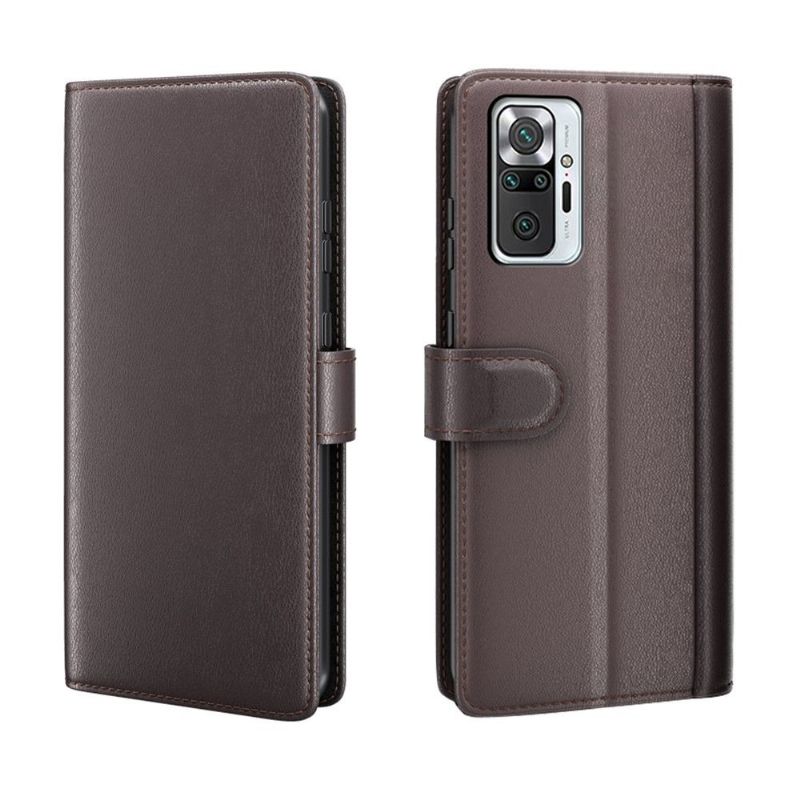 Flipové Pouzdro Na Xiaomi Redmi Note 10 Pro Prémiová Kůže