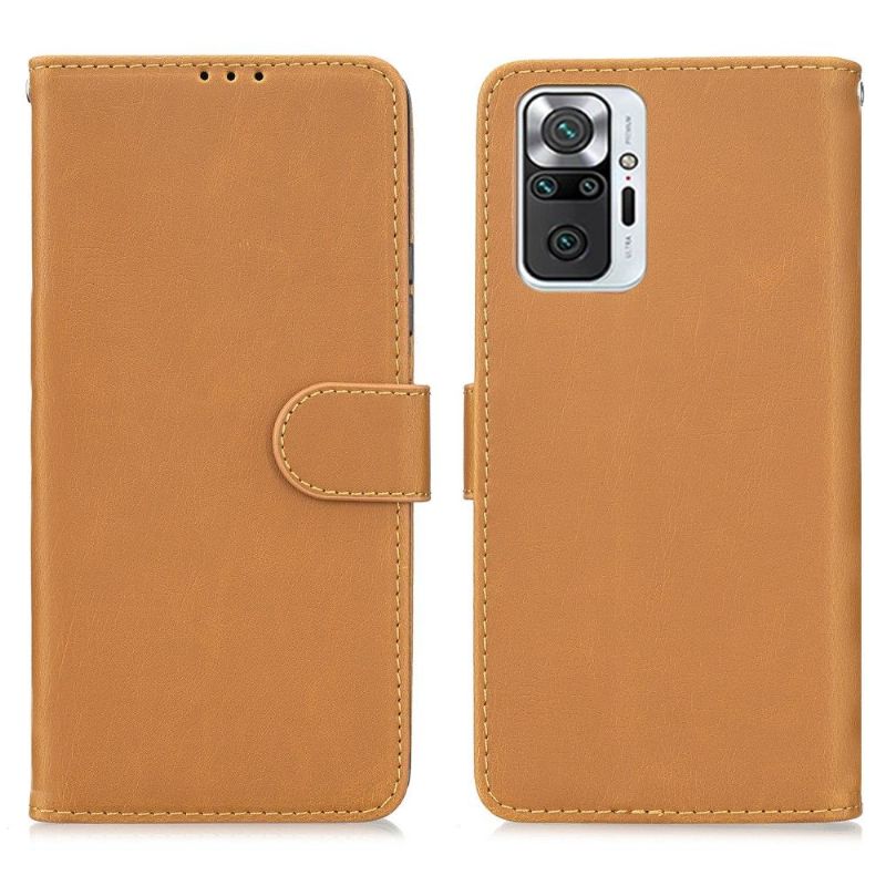 Flipové Pouzdro Na Xiaomi Redmi Note 10 Pro Retro Umělá Kůže