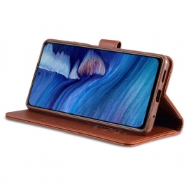 Flipové Pouzdro Na Xiaomi Redmi Note 10 Pro Umělá Kůže Azns