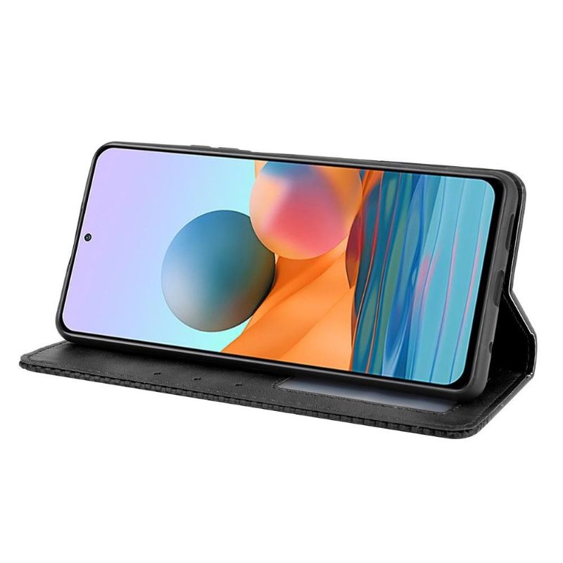 Kožené Pouzdro Folio Na Xiaomi Redmi Note 10 Pro Kůže Ve Stylu Cirénius