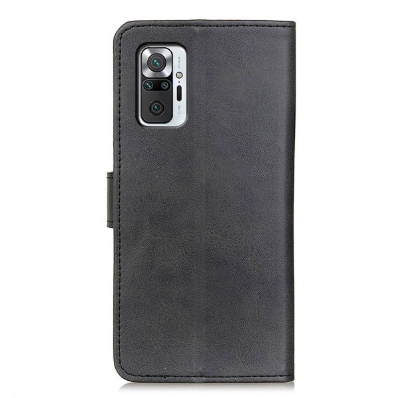 Kožené Pouzdro Na Xiaomi Redmi Note 10 Pro Efekt Matné Kůže Marius