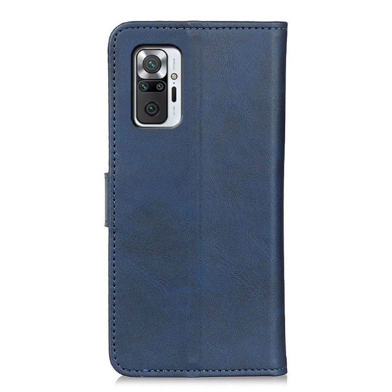 Kožené Pouzdro Na Xiaomi Redmi Note 10 Pro Efekt Matné Kůže Marius