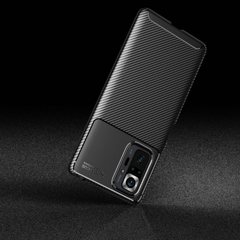 Kryt Na Xiaomi Redmi Note 10 Pro Efekt Uhlíkových Vláken