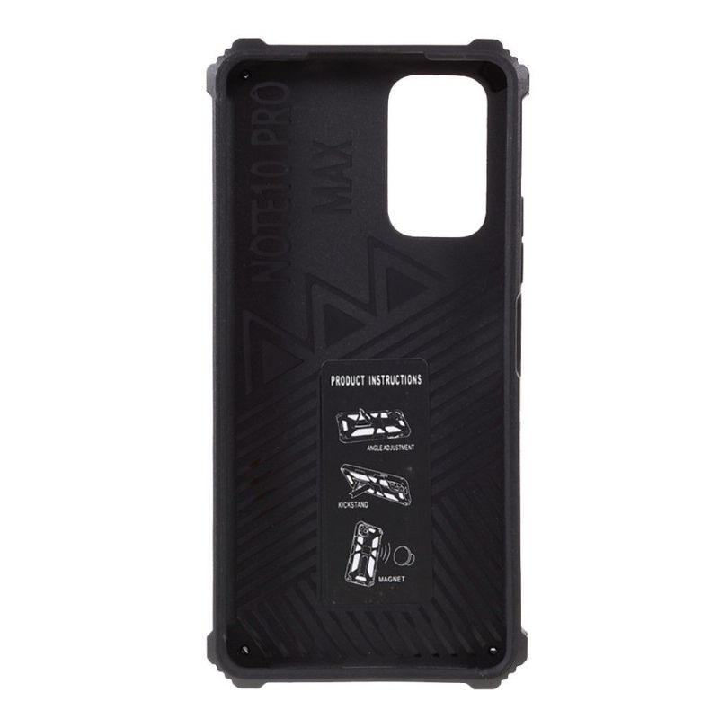 Kryt Na Xiaomi Redmi Note 10 Pro Funkce Podpory Vojenské Kamufláže