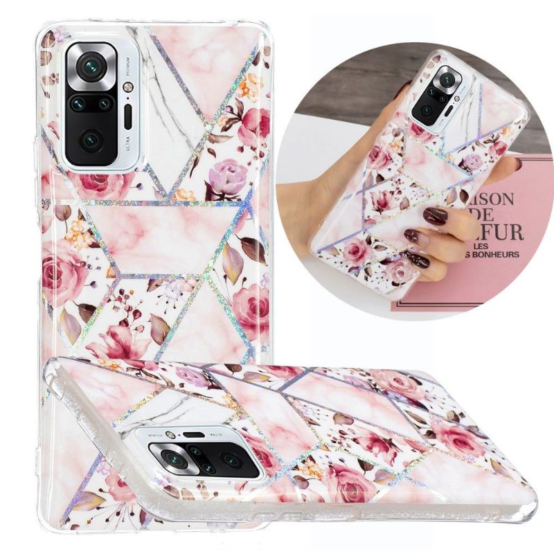 Kryt Na Xiaomi Redmi Note 10 Pro Geometrie Květin