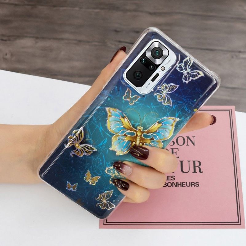 Kryt Na Xiaomi Redmi Note 10 Pro Jiskřiví Motýli
