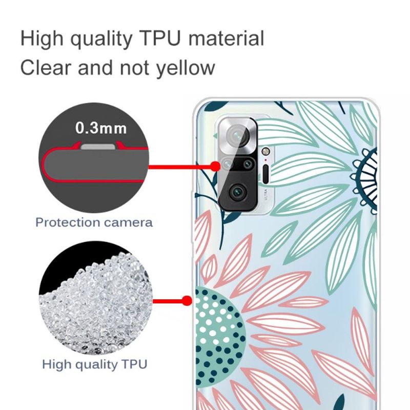 Kryt Na Xiaomi Redmi Note 10 Pro Květiny Sedmikrásky