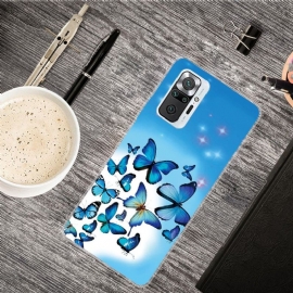Kryt Na Xiaomi Redmi Note 10 Pro Modrí Motýli