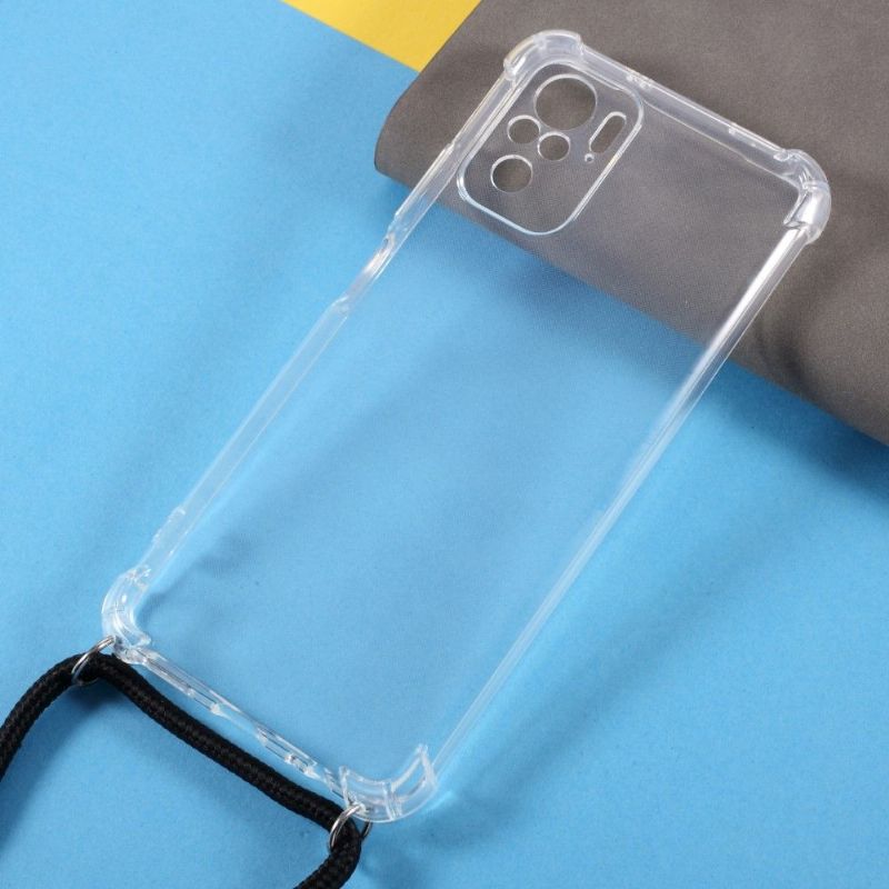 Kryt Na Xiaomi Redmi Note 10 Pro S Průhledným Ramenním Popruhem