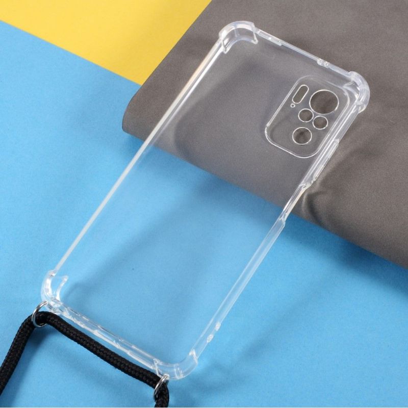Kryt Na Xiaomi Redmi Note 10 Pro S Průhledným Ramenním Popruhem