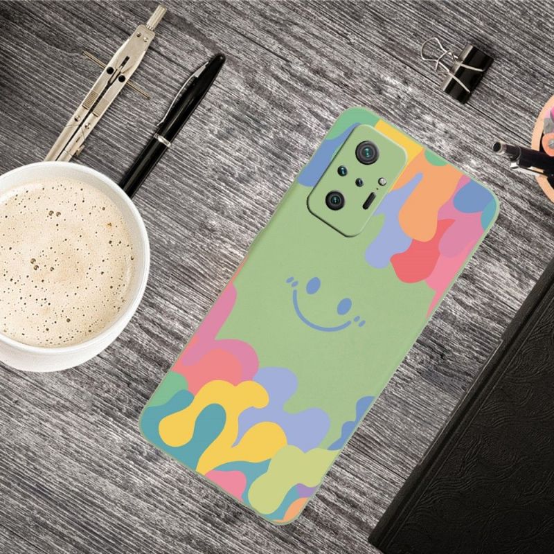 Kryt Na Xiaomi Redmi Note 10 Pro Usmívající Se Silikonový Šplouch