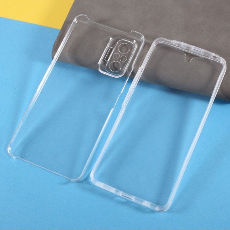 Kryt Na Xiaomi Redmi Note 10 Pro Vyčistit Přední A Zadní Stranu