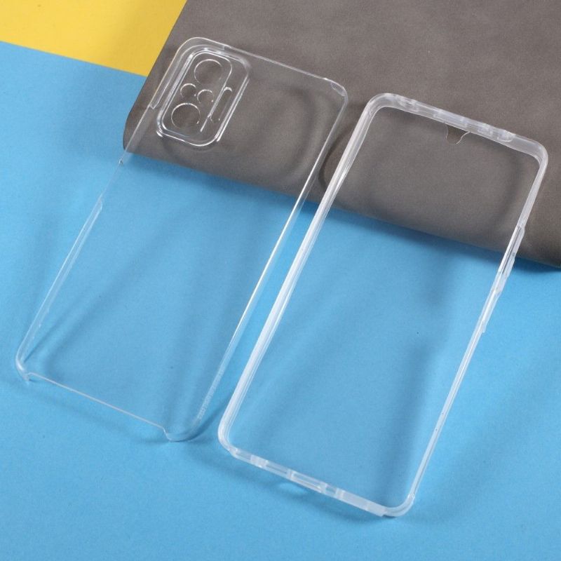 Kryt Na Xiaomi Redmi Note 10 Pro Vyčistit Přední A Zadní Stranu