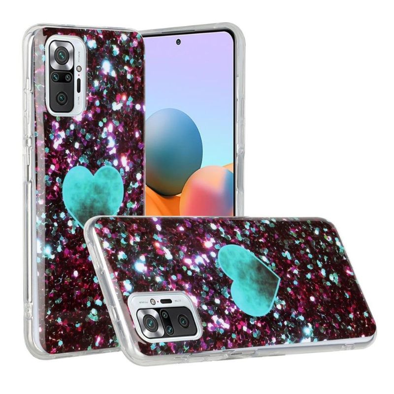 Kryt Na Xiaomi Redmi Note 10 Pro Zelené Srdce
