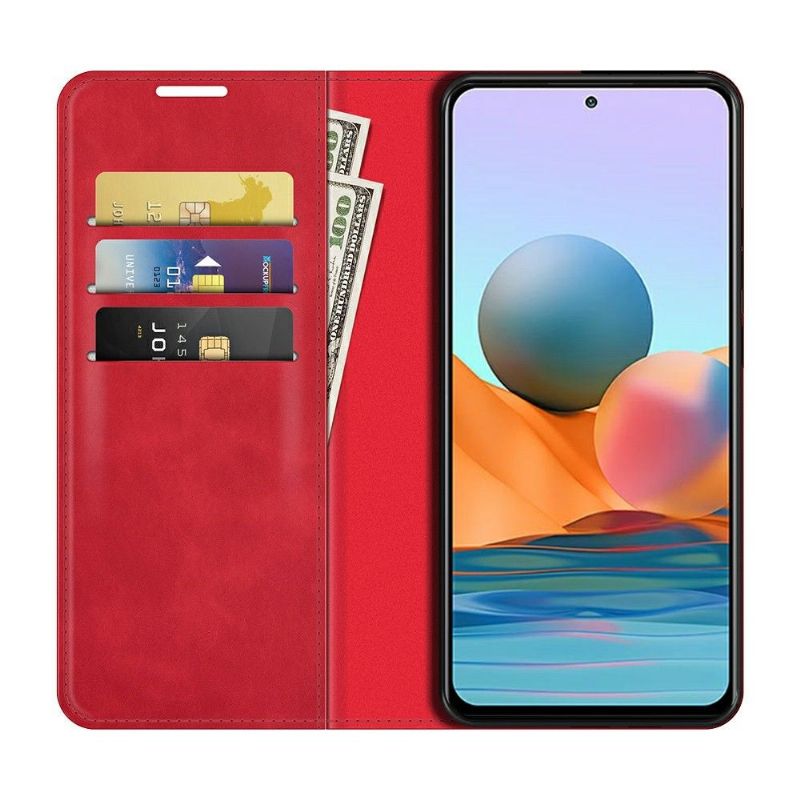 Pouzdra Na Xiaomi Redmi Note 10 Pro Funkce Stojanu Z Umělé Kůže