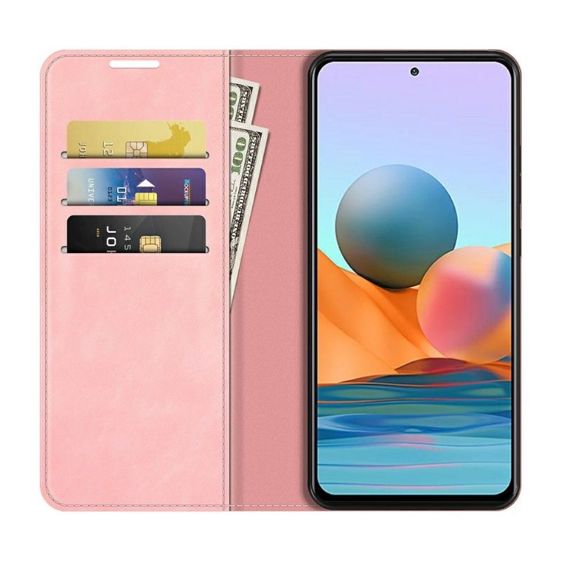 Pouzdra Na Xiaomi Redmi Note 10 Pro Funkce Stojanu Z Umělé Kůže