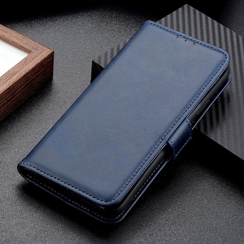 Pouzdra Na Xiaomi Redmi Note 10 Pro Peněženkové Pouzdro Kryt S Efektem Matné Kůže