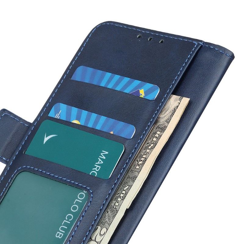 Pouzdra Na Xiaomi Redmi Note 10 Pro Peněženkové Pouzdro Kryt S Efektem Matné Kůže