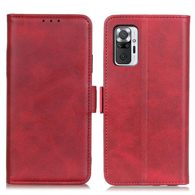Pouzdra Na Xiaomi Redmi Note 10 Pro Peněženkové Pouzdro Kryt S Efektem Matné Kůže