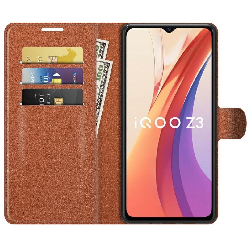 Flipové Pouzdro Na Vivo Y72 5G Peněženkové Pouzdro Styl Kůže