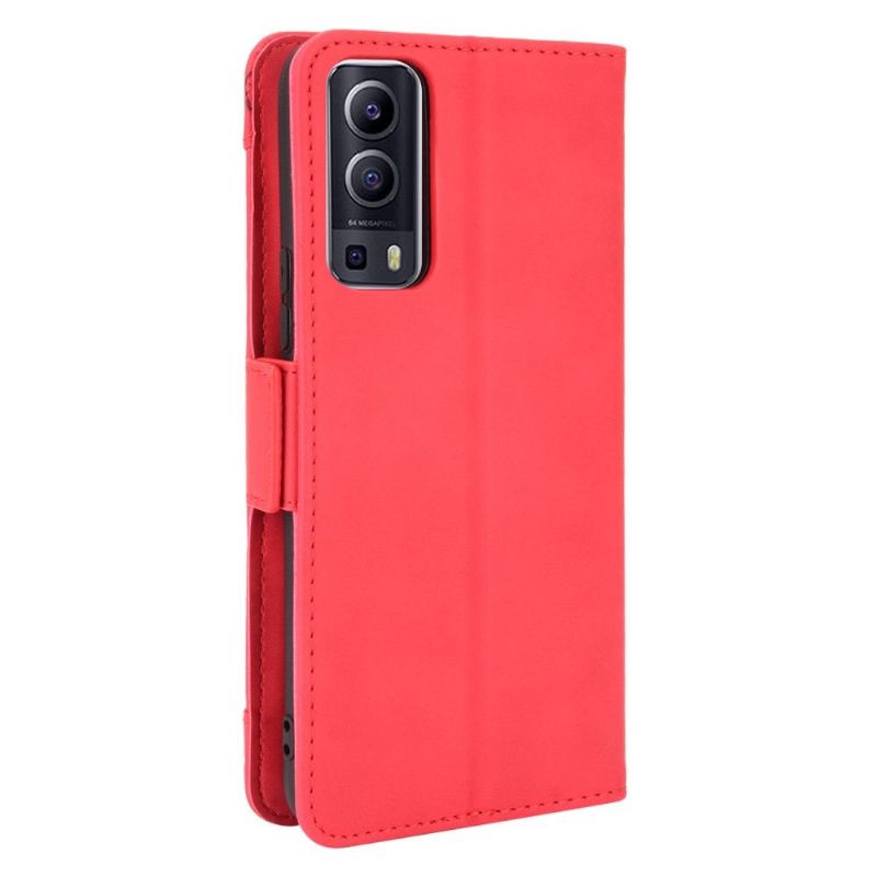 Flipové Pouzdro Na Vivo Y72 5G Premium S Držitelem Karty
