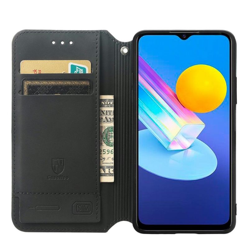 Kožené Pouzdro Na Vivo Y72 5G Styl Barevného Měřítka