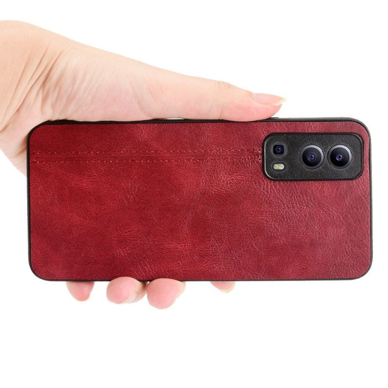 Kryt Na Vivo Y72 5G Kožený Efekt