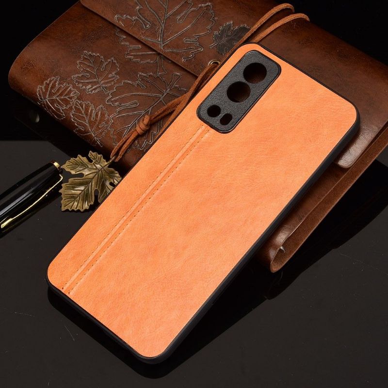 Kryt Na Vivo Y72 5G Kožený Efekt