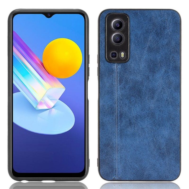 Kryt Na Vivo Y72 5G Kožený Efekt