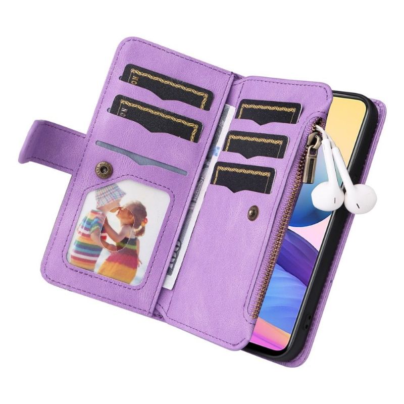 Flipové Pouzdro Na Xiaomi Redmi Note 10 5G / Poco M3 Pro Bicolor Artistic 002 Series