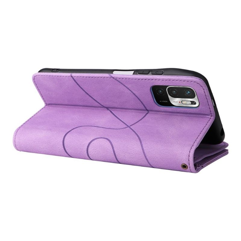 Flipové Pouzdro Na Xiaomi Redmi Note 10 5G / Poco M3 Pro Bicolor Artistic 002 Series
