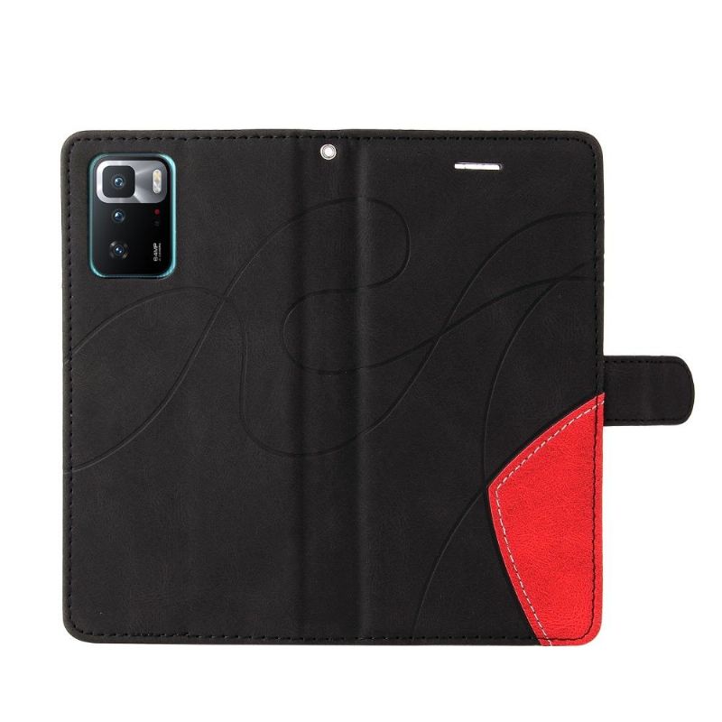 Flipové Pouzdro Na Xiaomi Redmi Note 10 5G / Poco M3 Pro Bicolor Artistic