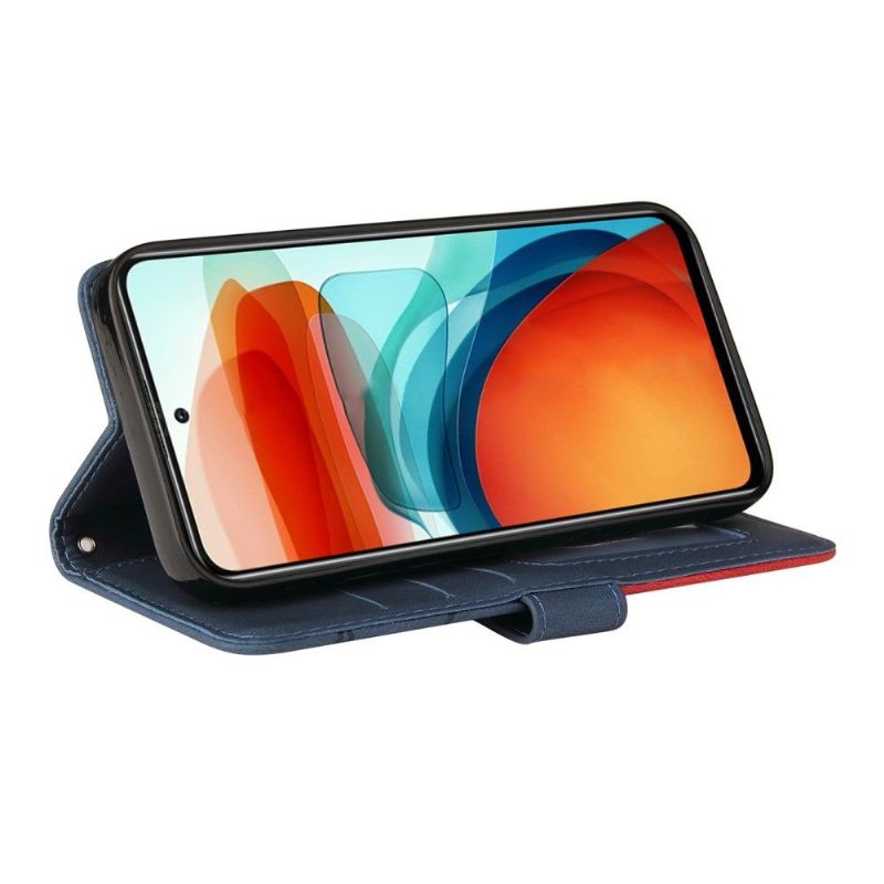 Flipové Pouzdro Na Xiaomi Redmi Note 10 5G / Poco M3 Pro Bicolor Artistic