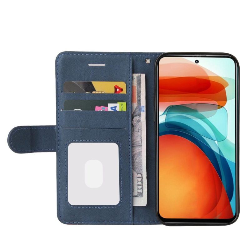 Flipové Pouzdro Na Xiaomi Redmi Note 10 5G / Poco M3 Pro Bicolor Artistic
