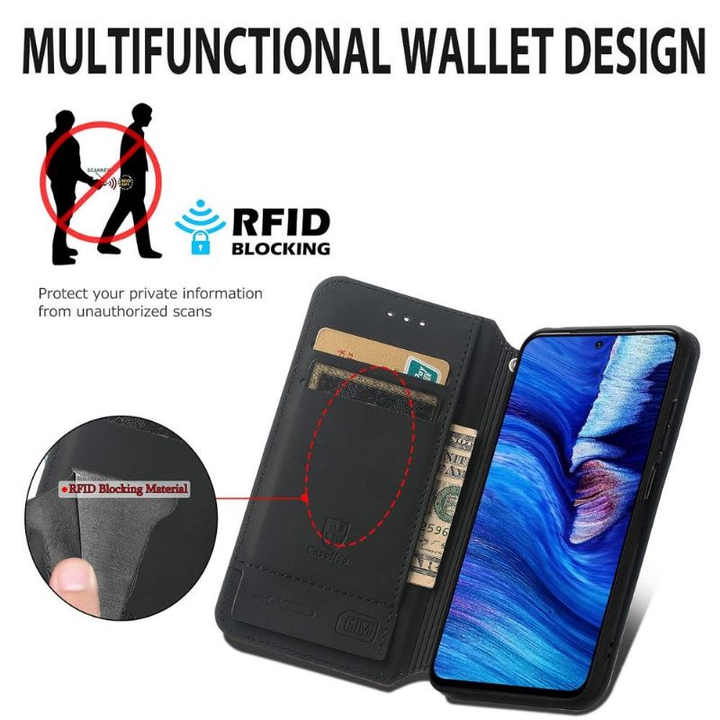 Flipové Pouzdro Na Xiaomi Redmi Note 10 5G / Poco M3 Pro Duhový Oblak
