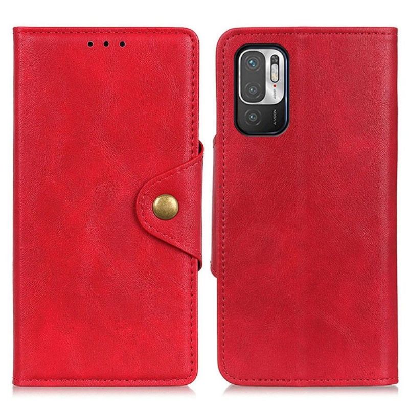 Flipové Pouzdro Na Xiaomi Redmi Note 10 5G / Poco M3 Pro Full Protect Matná Umělá Kůže