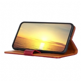 Flipové Pouzdro Na Xiaomi Redmi Note 10 5G / Poco M3 Pro Funkce Podpory Efektu Melodie Kůže