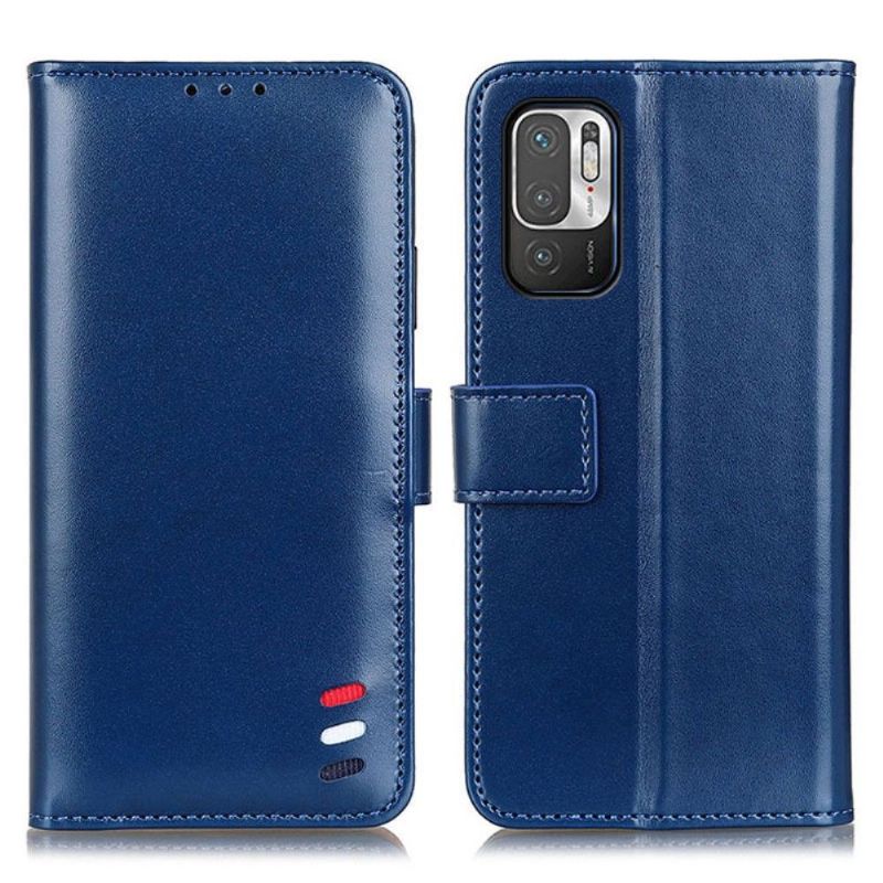 Flipové Pouzdro Na Xiaomi Redmi Note 10 5G / Poco M3 Pro Funkce Podpory Efektu Melodie Kůže
