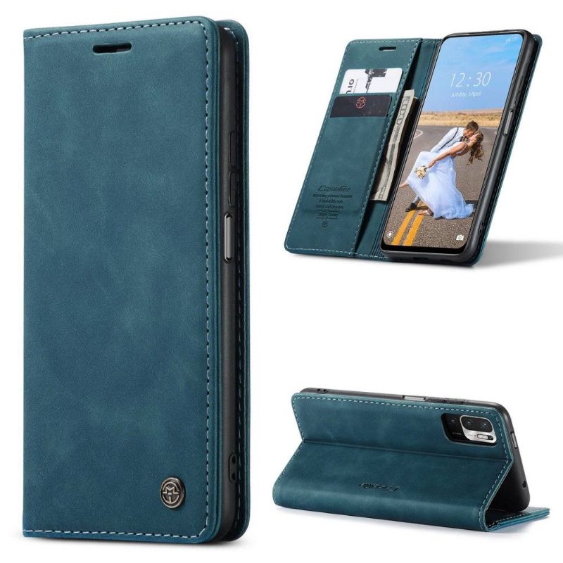 Flipové Pouzdro Na Xiaomi Redmi Note 10 5G / Poco M3 Pro Golia Z Imitace Kůže