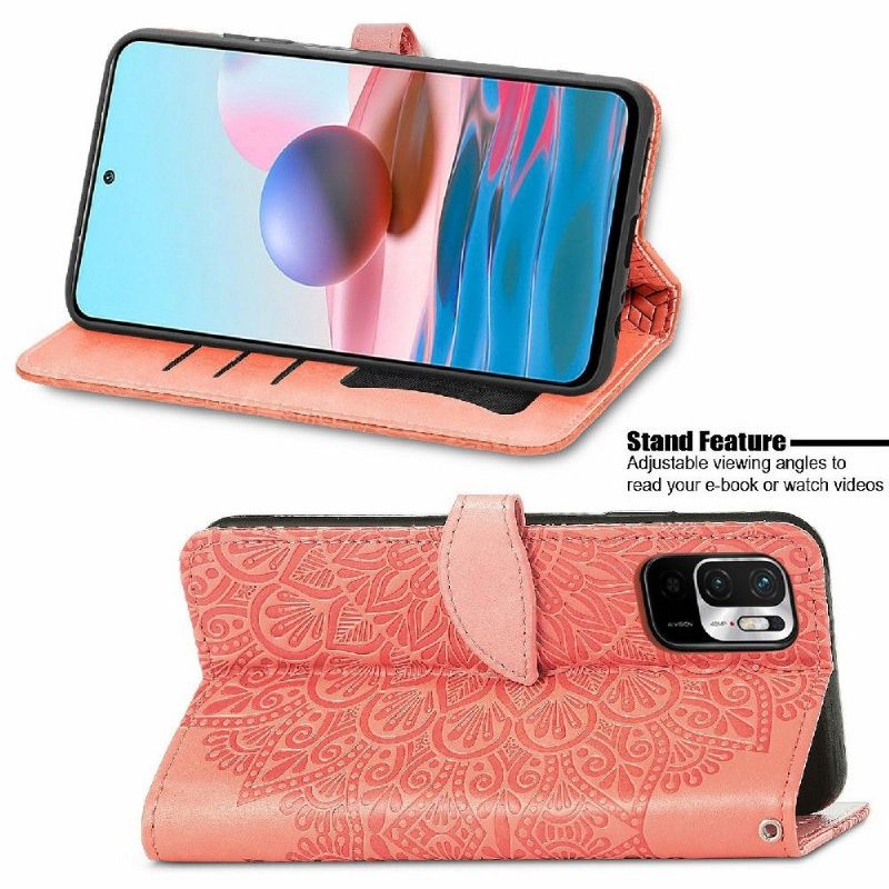 Flipové Pouzdro Na Xiaomi Redmi Note 10 5G / Poco M3 Pro List Mandaly
