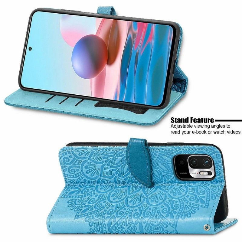 Flipové Pouzdro Na Xiaomi Redmi Note 10 5G / Poco M3 Pro List Mandaly