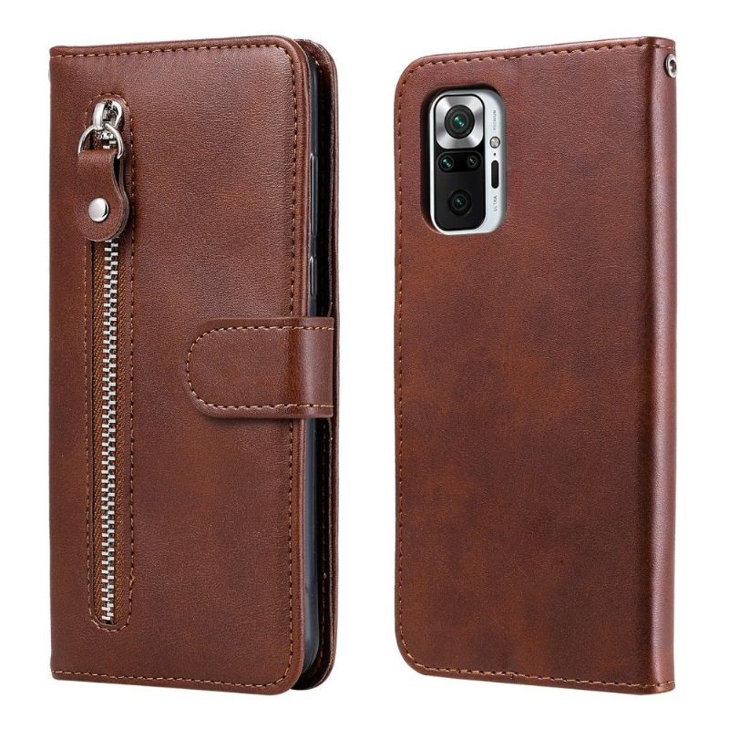 Kožené Pouzdro Na Xiaomi Redmi Note 10 5G / Poco M3 Pro Peněženkové Pouzdro Peněženka Elena