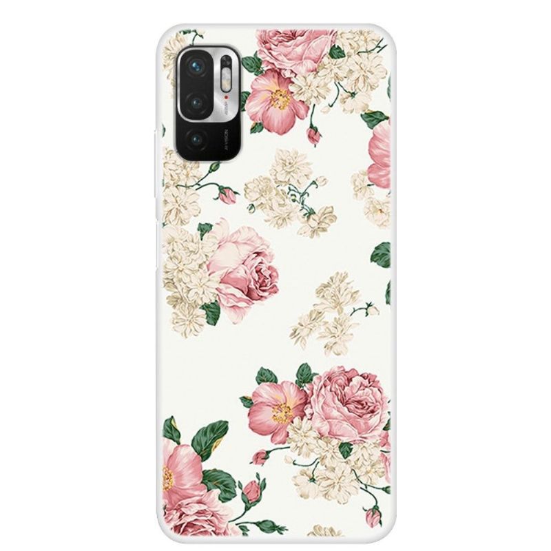 Kryt Na Xiaomi Redmi Note 10 5G / Poco M3 Pro Květiny