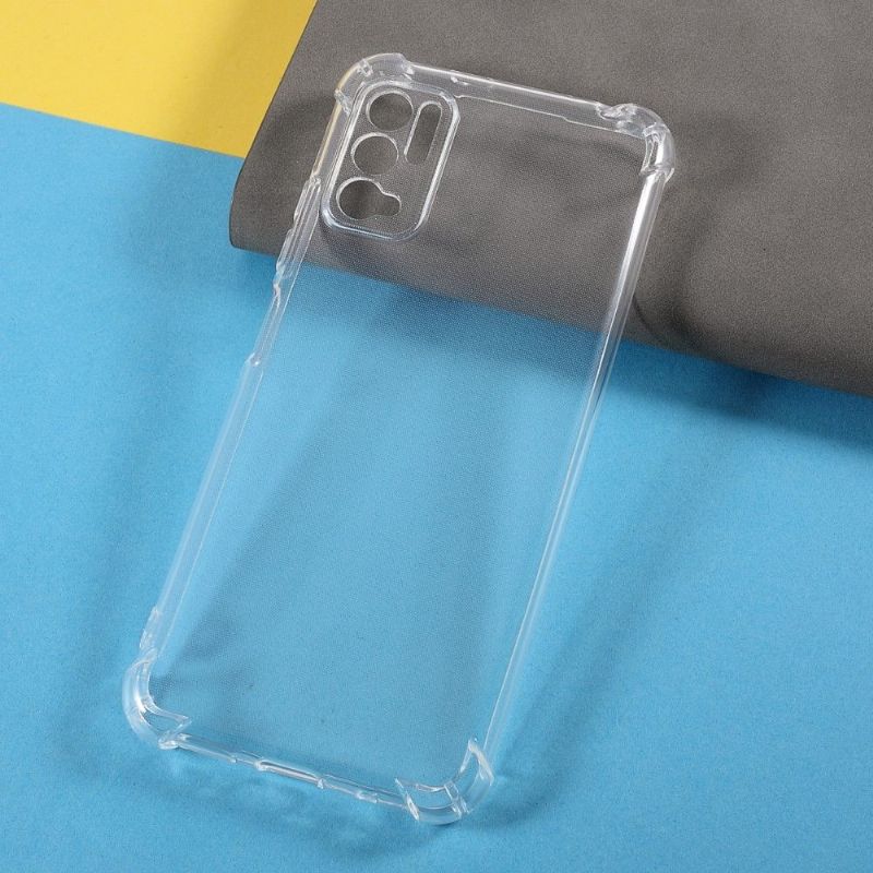 Kryt Na Xiaomi Redmi Note 10 5G / Poco M3 Pro Průhledné Zesílené Rohy