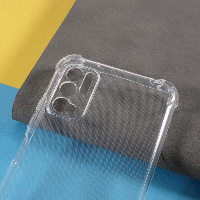 Kryt Na Xiaomi Redmi Note 10 5G / Poco M3 Pro Průhledné Zesílené Rohy