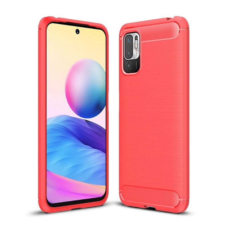 Kryt Na Xiaomi Redmi Note 10 5G / Poco M3 Pro Silikonový Kartáčovaný Efekt